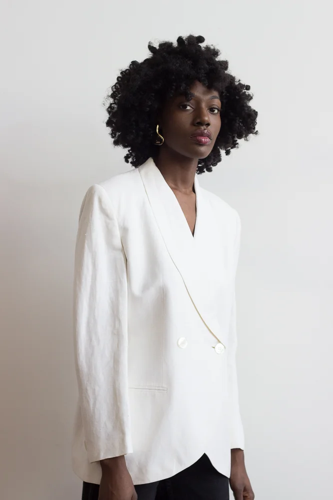 1980s Giorgio Sant Angelo Dinner Jacket Wayward Collection